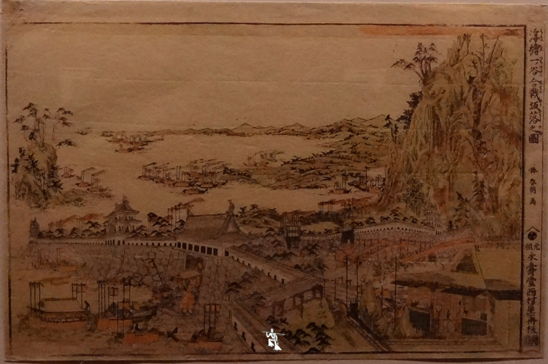Zeda-La-descente-de-la-falaise-à-la-bataille-d'Ichinotani-Hokusai-Estampe-1781-1789-BR